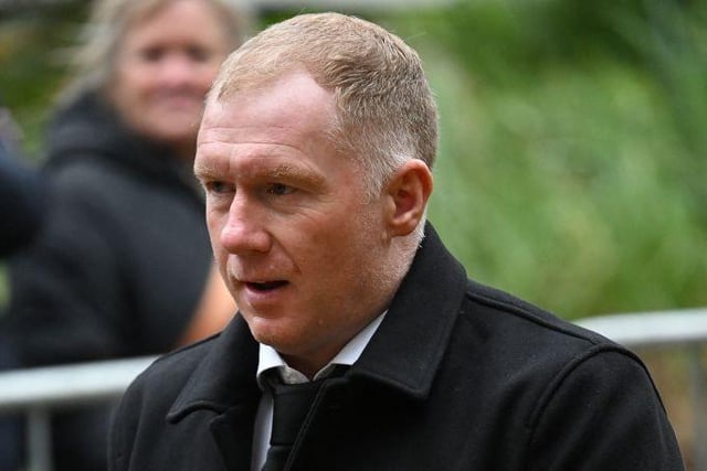 Former Manchester United player Paul Scholes. (Photo by Paul ELLIS / AFP) (Photo by PAUL ELLIS/AFP via Getty Images)