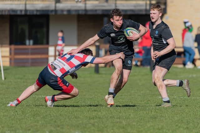 Morpeth Rugby Club first XV lose out in entertaining cup game