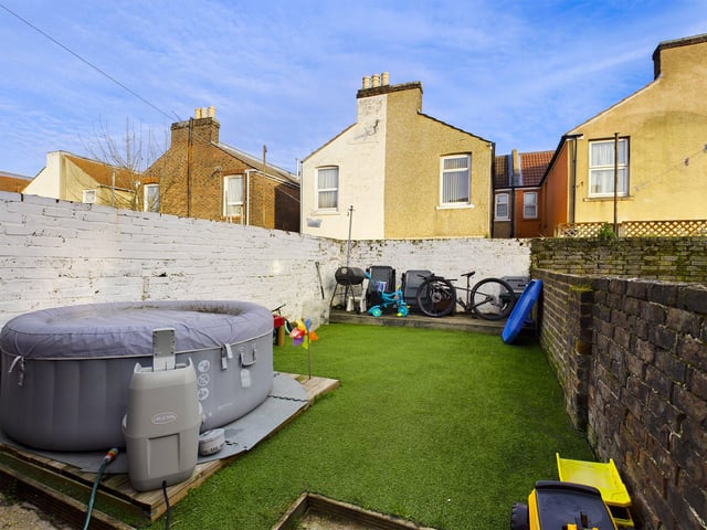This two bed terrace house in Shakespeare Road, Kingston, is on sale for £220,000. It is listed by Chinneck Shaw.