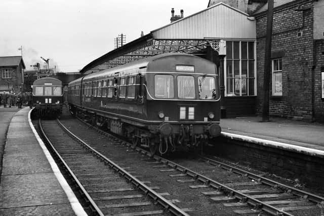 Ashington station in the 1960s. (Photo by Ed Orwin)