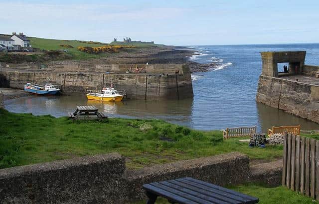 The view from The Jolly Fisherman in Craster. Picture: Bill Boaden