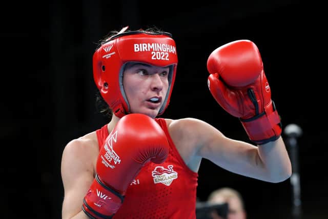 Savannah Stubley won a bronze medal at the Birmingham 2022 Commonwealth Games. (Photo by Alex Livesey/Getty Images)