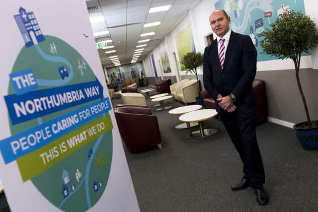 Sir James Mackey, chief executive of Northumbria Healthcare NHS Foundation Trust.