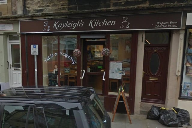 Kayleigh's Kitchen on Queen Street has a 4.7 rating from 90 reviews.