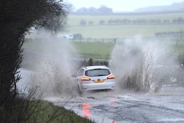 Flooding at Alnwick Moor. File image.