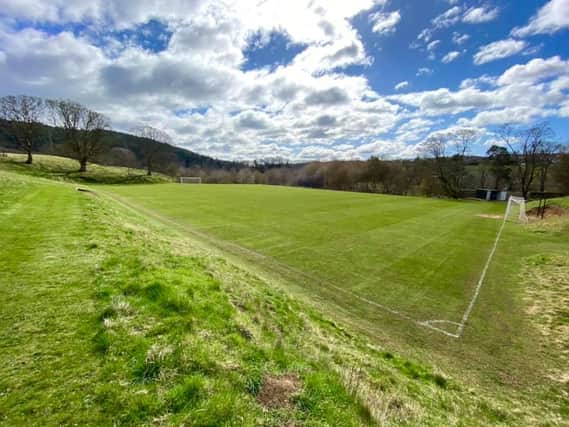 Rothbury Football Club's picturesque ground.