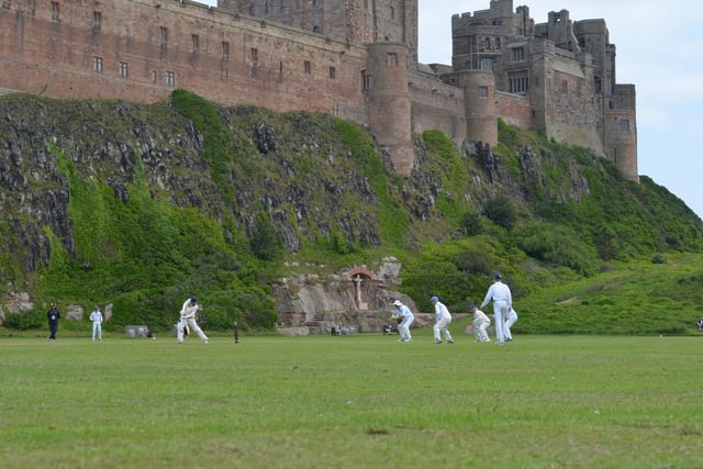 They described Bamburgh as having the most scenic backdrop to a game ever, and that was before their next game in Warkworth.