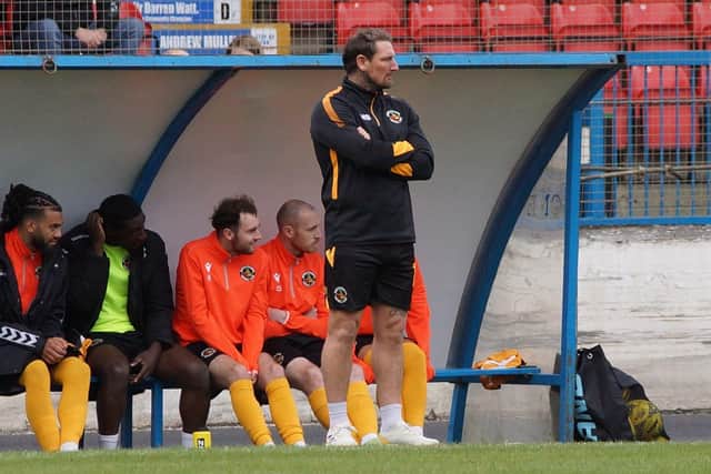 Berwick Rangers manager Martin Scott.