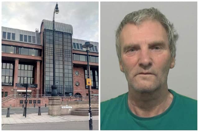 Colin Lisle was jailed for 28 months following his appearance at Newcastle Crown Court.