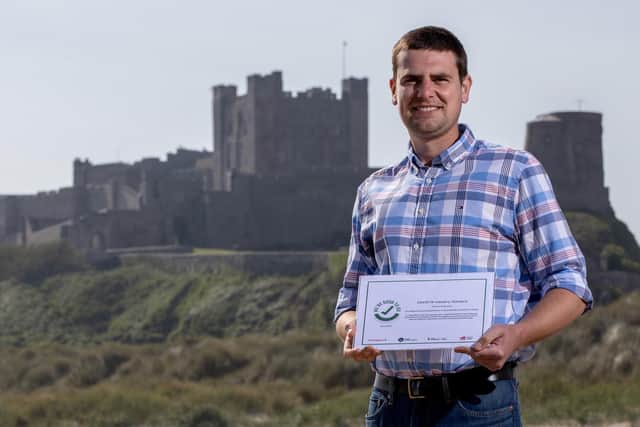 William Watson Armstrong of Bamburgh Castle which has become one of the first tourist organisations to get the new industry standard.