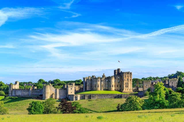 Alnwick Castle features as the backdrop in some episodes of this 80s series based on the legend of Robin Hood.