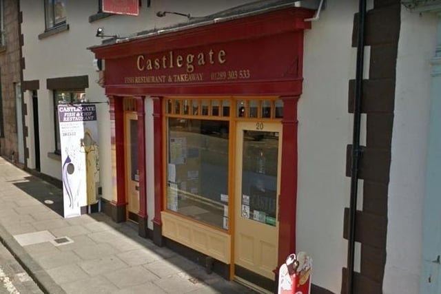 Castlegate Fish Restaurant in Berwick is ranked 16.