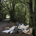 An estimated £275,000 of Northumberland County Council funds was spent to clean up fly tipped waste (pictured elsewhere) in 2023. (Photo by Dan Kitwood/Getty Images)