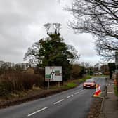 Concerns have been raised about a new road layout outside Hipsburn Primary School.