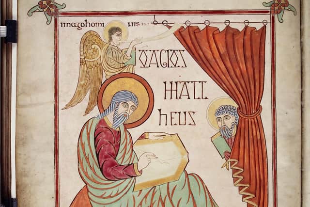 The priceless Lindisfarne Gospels: Stolen from the North East by Henry ...
