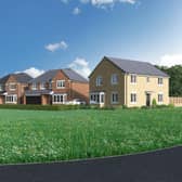A CGI of Miller Homes' new Longridge Farm development in Bedlington.