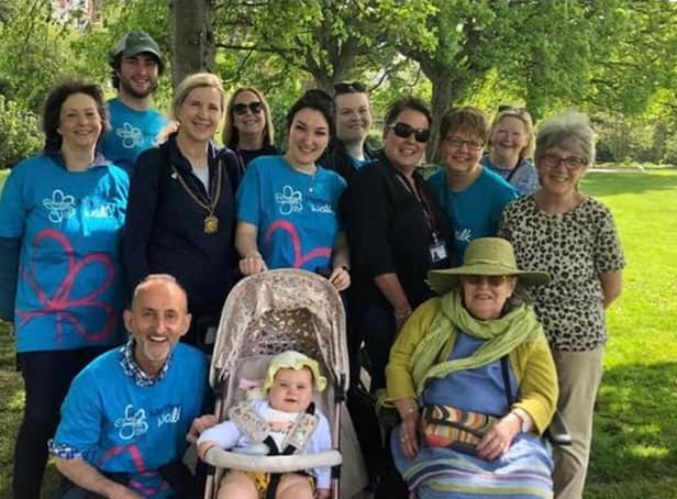 The Memory Walk in Morpeth has, to date, raised £388 for the Alzheimer’s Society.