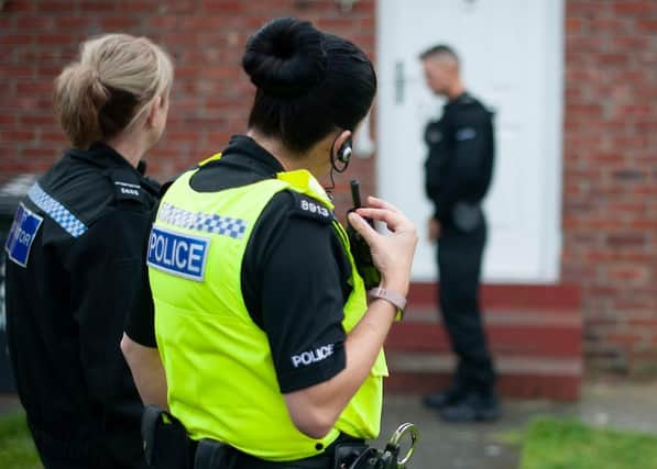 A man is being questioned by police after being arrested in Ashington. LIBRARY IMAGE