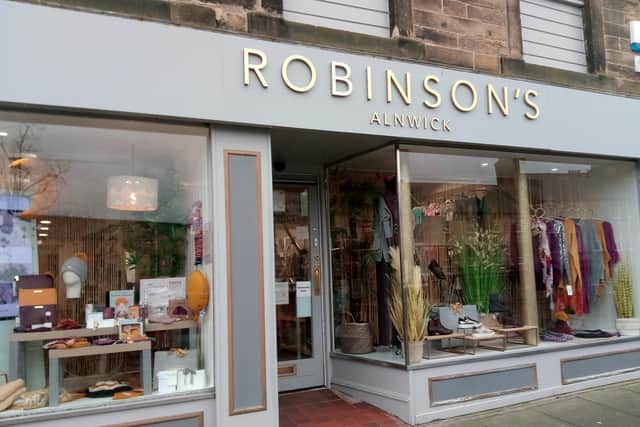 Robinson's in Alnwick.