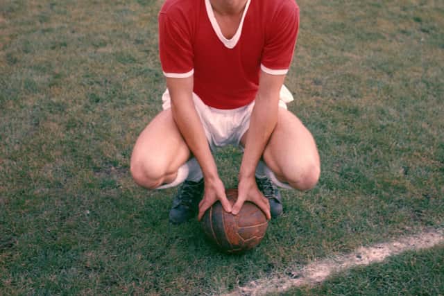 Bobby Charlton spent his career at Manchester United. (Photo by Don Morley/Allsport via Getty)