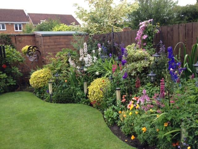 A previous winning entry in the garden competition.
