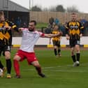 Action from Berwick Rangers' 0-0 draw with Spartans. Picture: Alan Bell