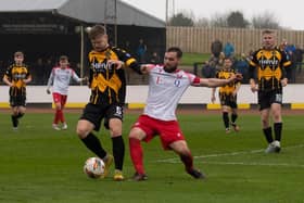 Action from Berwick Rangers' 0-0 draw with Spartans. Picture: Alan Bell
