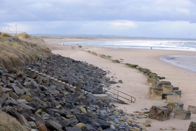The Coastguard Rescue Teams were called to Cresswell beach after concerns were raised when clothing was found abandoned