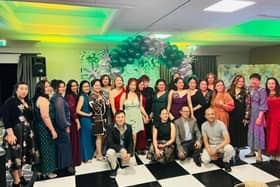 International nurses celebrated 20 years with the NHS in a specially organised evening.