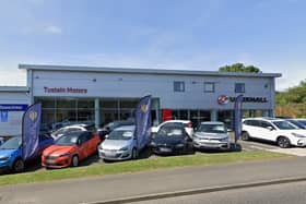 Tustain Motors in Alnwick. Picture: Google