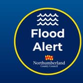 A flood alert has been issued for the Tweed Estuary. Picture: Northumberland County Council.