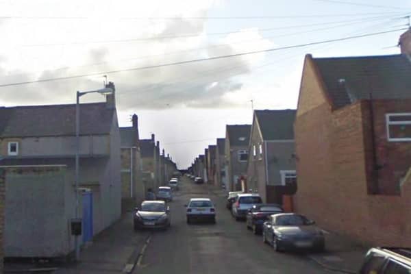 The incident partly took place in First Avenue, Ashington, Northumberland.