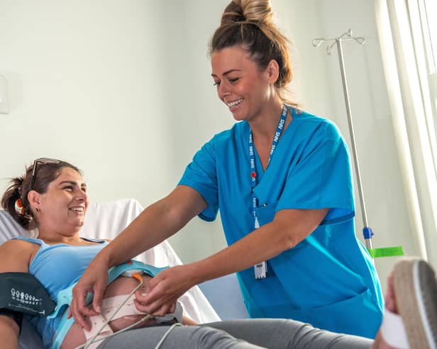 Northumbria Healthcare maternity services were rated highly in the annual survey. (Photo by Northumbria Healthcare)