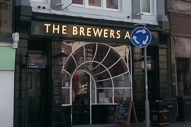 The Brewers Arms is in 12th position.