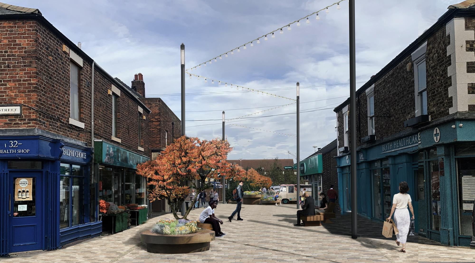Finishing touches being added to Blyth town centre improvements - and public invited to have their say on Bowes Street scheme - Vimarsana News