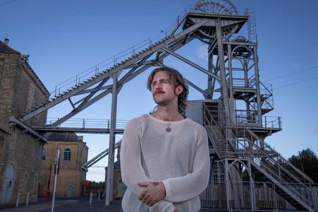 Ashington artist Jamie Sinclair's first solo exhibition is at Woodhorn Museum. (Photo by Colin Davison)