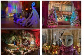 Bamburgh Castle has unveiled its Christmas extravaganza for 2024.