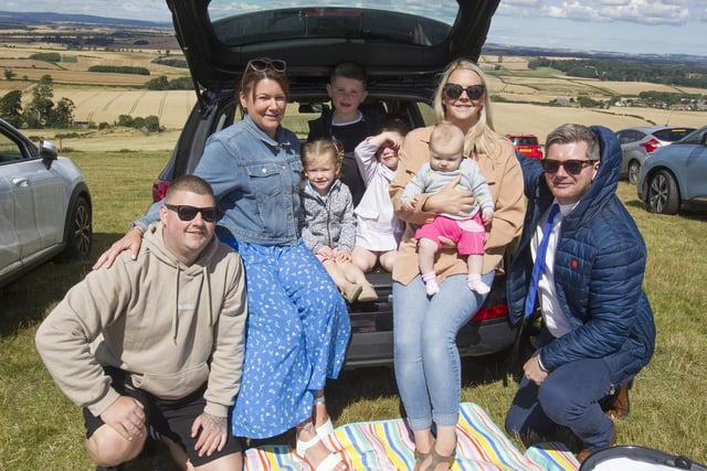 Family picnic at Flodden