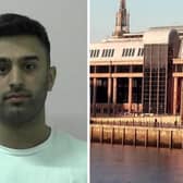 Gavin Dhillon, pictured, and Sukvinder Dhillon have been sentenced at Newcastle Crown Court.