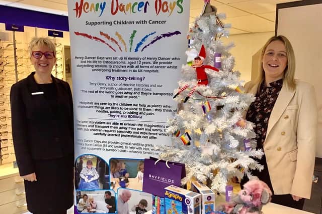 Bayfields Opticians and Audiologists has launched this year's Christmas charity initiative.