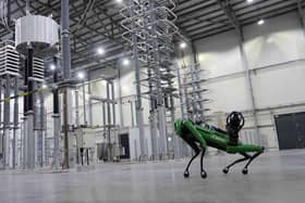 Spot, a robot made by Boston Dynamics, was trialled by National Grid in Blyth.