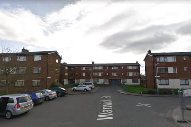 Shurn Lillico, also known as Shurn Hall, was evicted from his council property in Warwick Street, Blyth. Picture courtesy of Google Maps