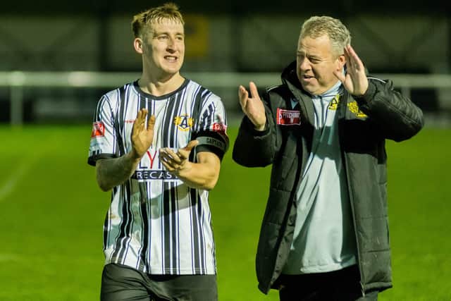 Vice-skipper Karl Ross was honoured to captain Ashington on Saturday. Picture: Ian Brodie