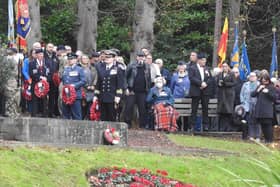 Picture from Remembrance Sunday in Morpeth 2021 by Anne Hopper.