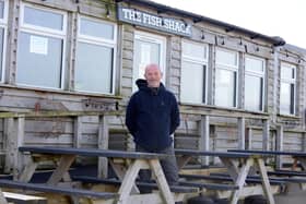 Martin Charlton at The Fish Shack in Amble.