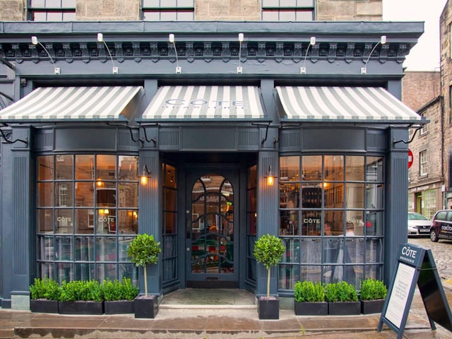 French chain restaurant Côte Brasserie in Frederick Street, New Town, has a generous gluten free menu to choose from. This includes a range of aperitifs, starters, moules, grills, meat and fish mains, and a choice of five - yes, five! - whole desserts (at the time of writing).
