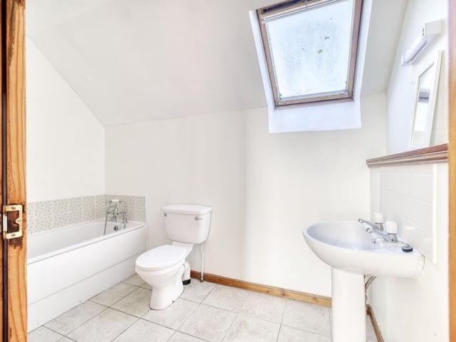 One of the bathrooms.