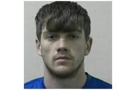 James Saunderson, 22, is wanted for breach of a court order. (Photo by Northumbria Police)
