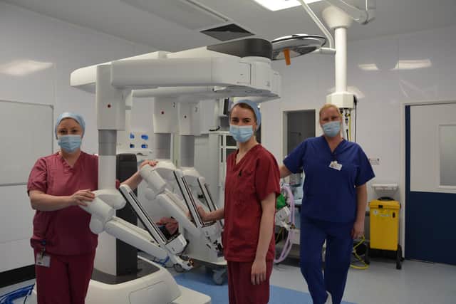 New surgical technology at Northumbria Healthcare NHS Foundation Trust.