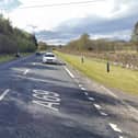 The A69 is closed in both directions